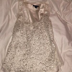 American eagle sequin tank